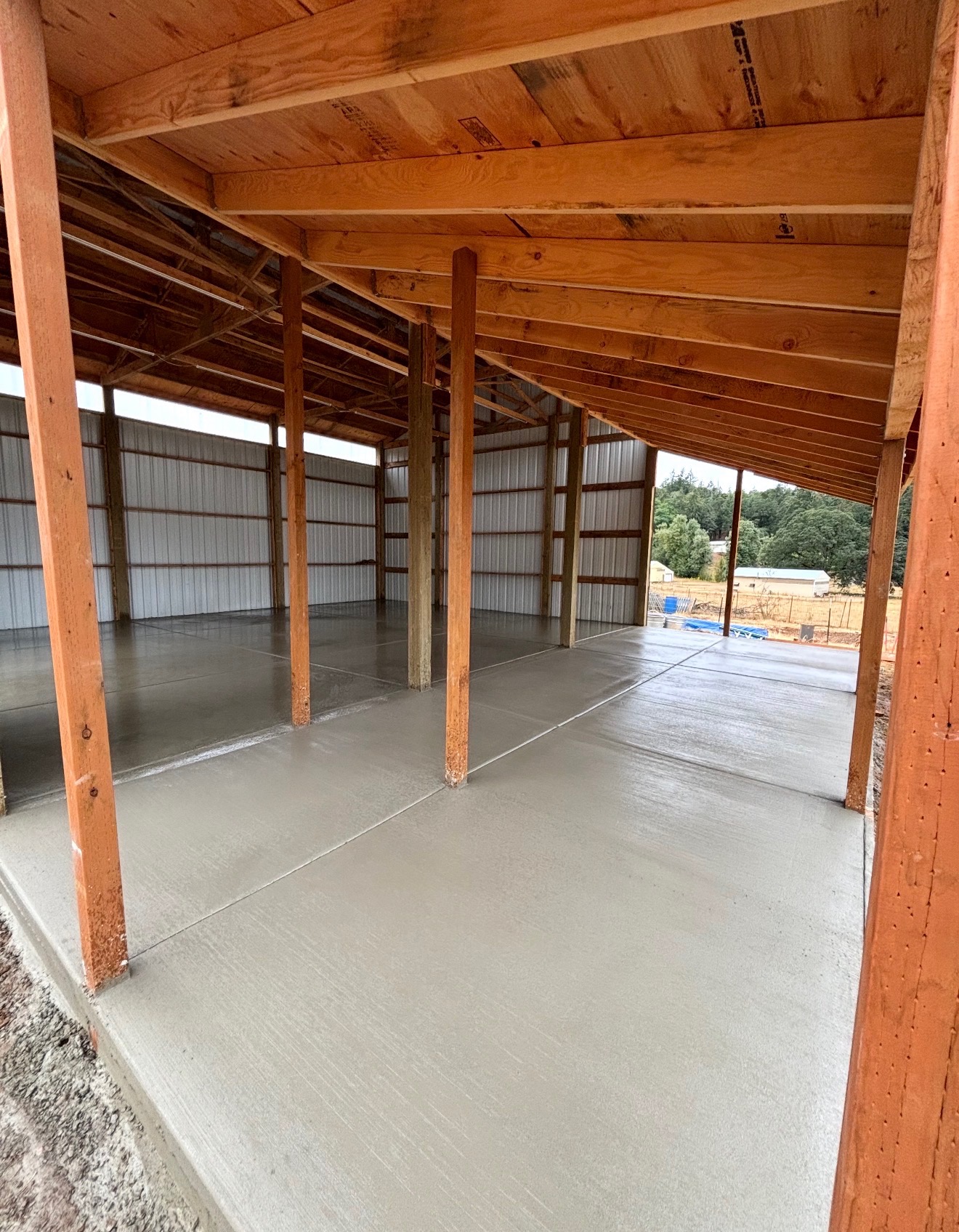 Commercial concrete slab and foundation Portland Oregon